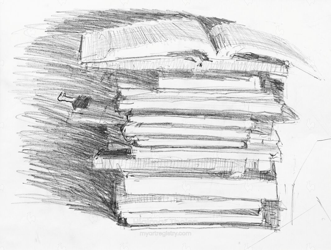 Bücherstapel II