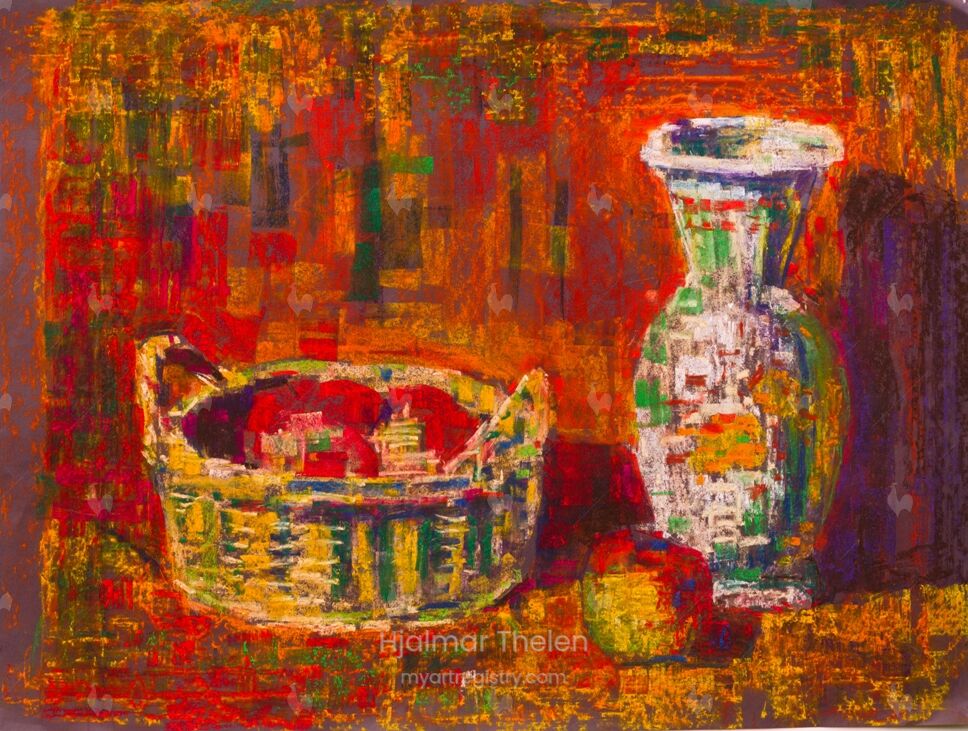 Stillleben mit Weidenkorb |Still Life with Wicker Basket