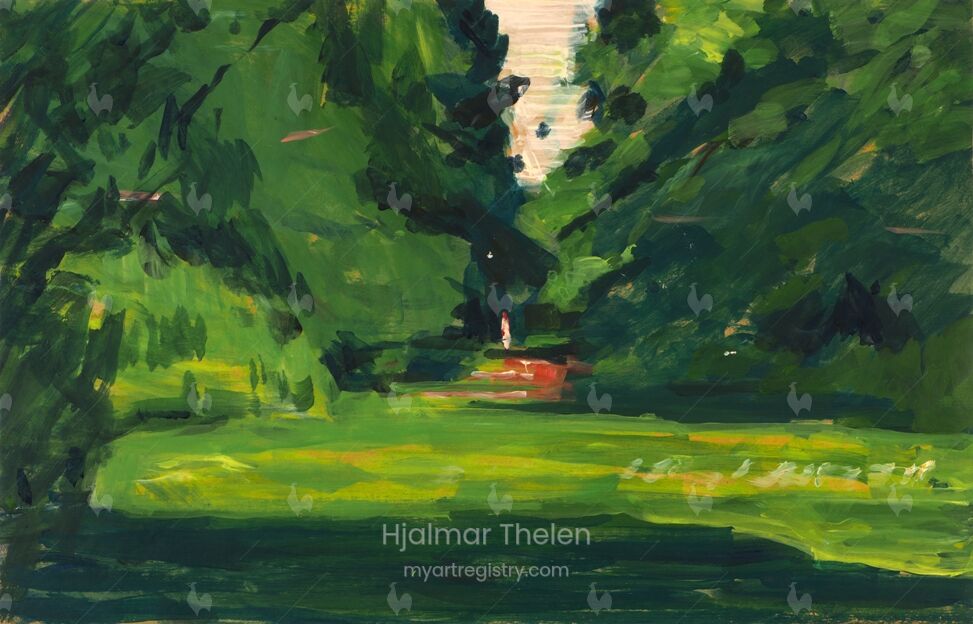 Frau im Park | Woman in the Park