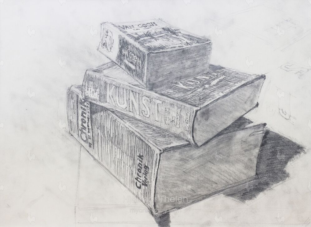 Bücherstapel 'Kunst'
