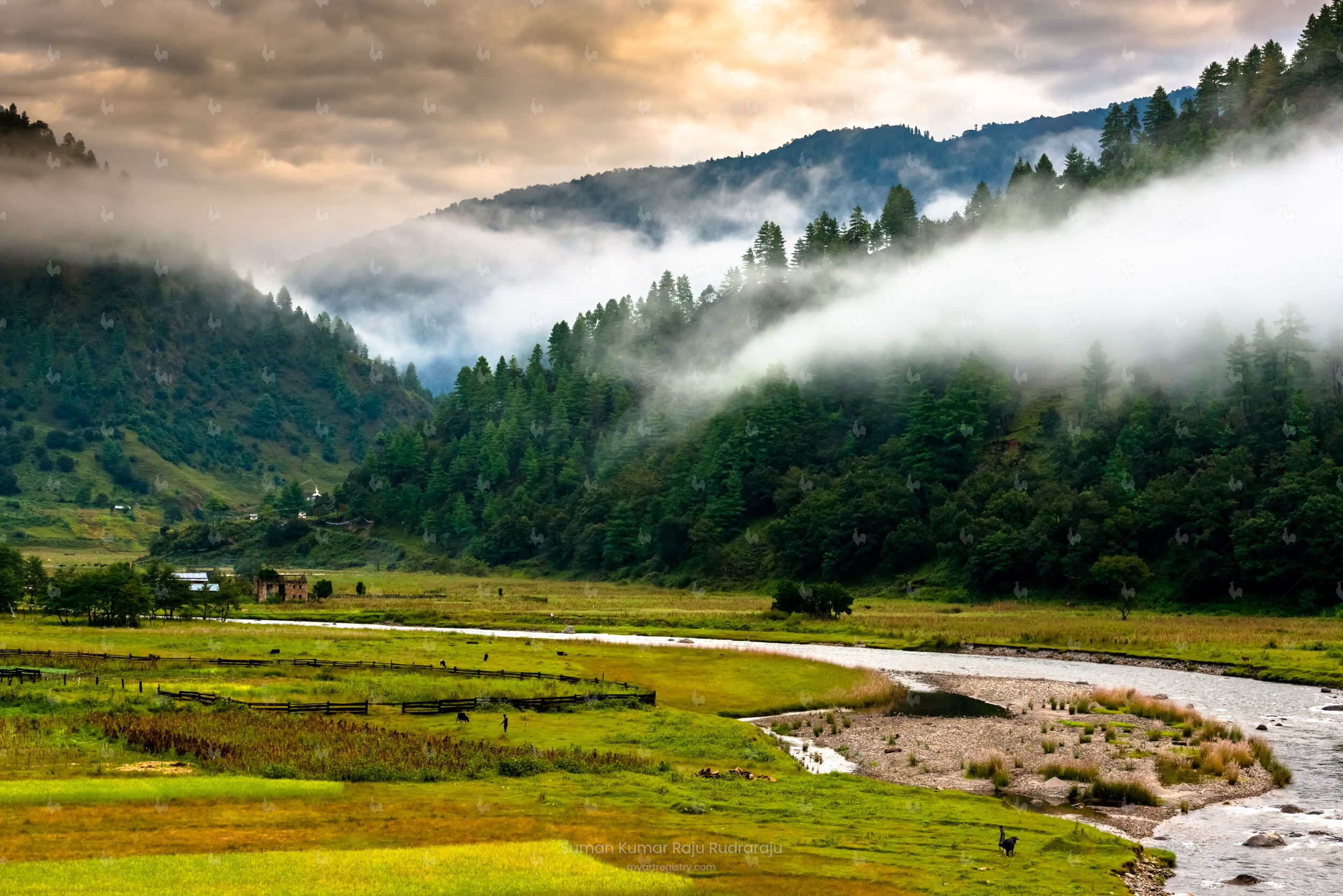 Paradise village in Arunachal Pradesh, India