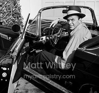 Frank Sinatra and His 1956 T-Bird