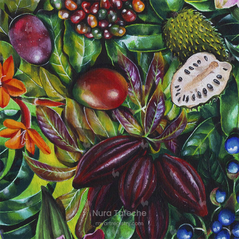Verzura - Dettaglio con Cacao