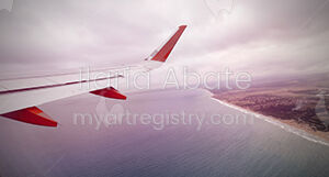 In the air