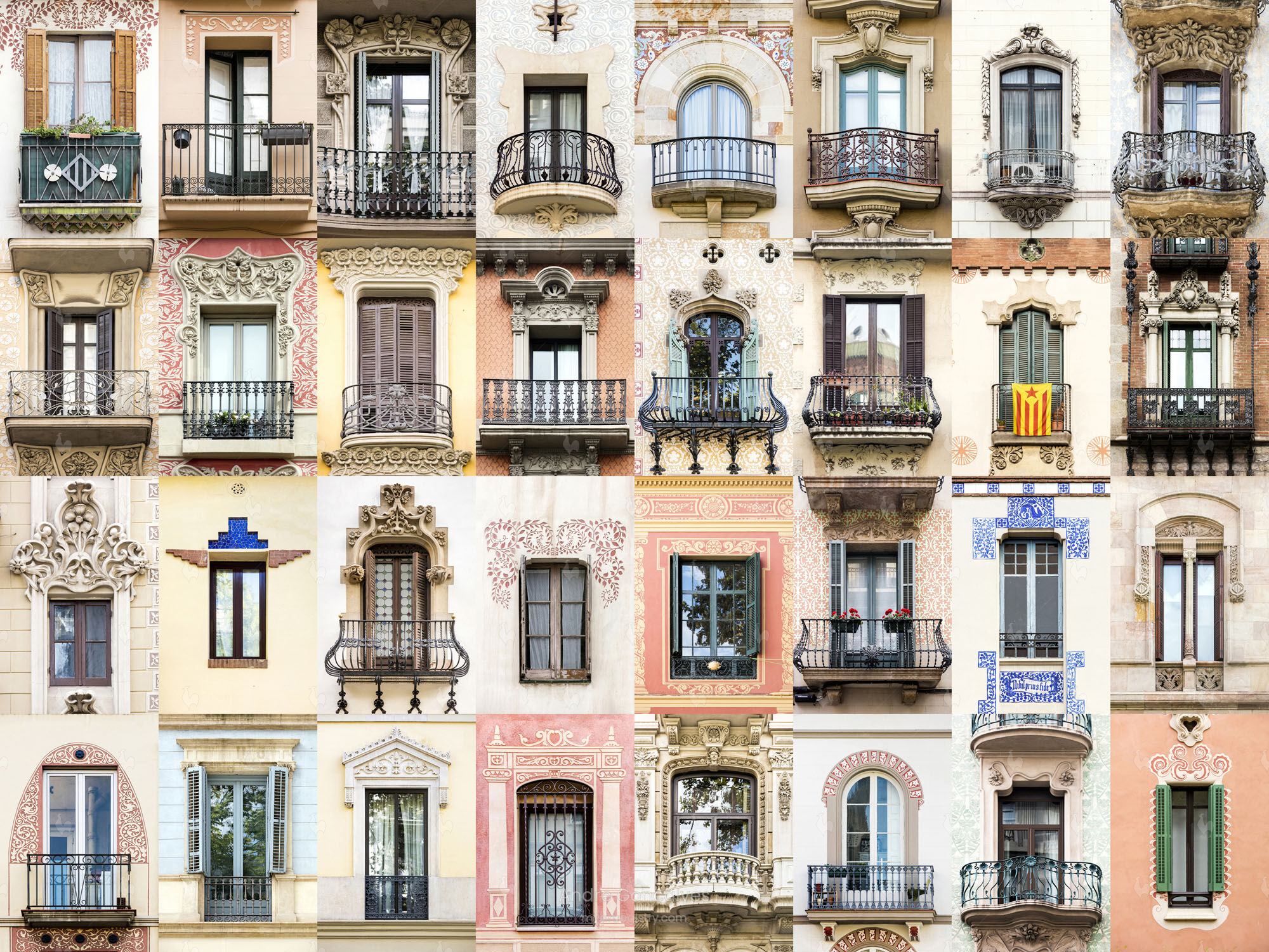 Windows of the World - Barcelona, Spain