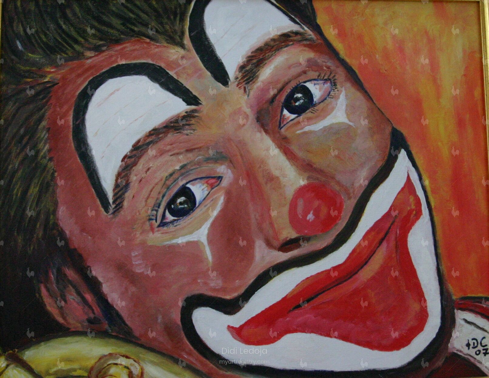 BRUCE KAPUSTA Der Clown#