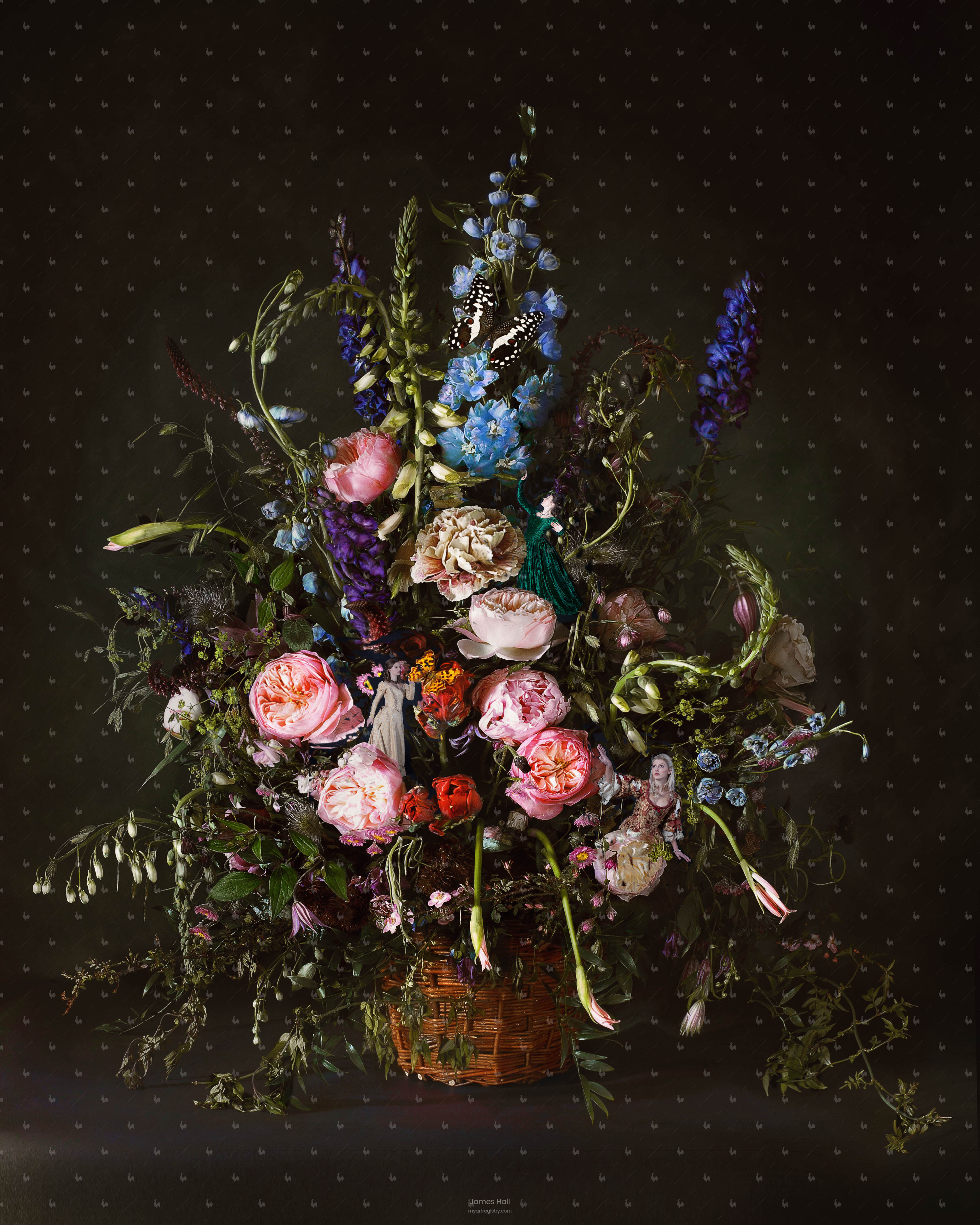 Renaissance Flowers - 4 of 5 - Small