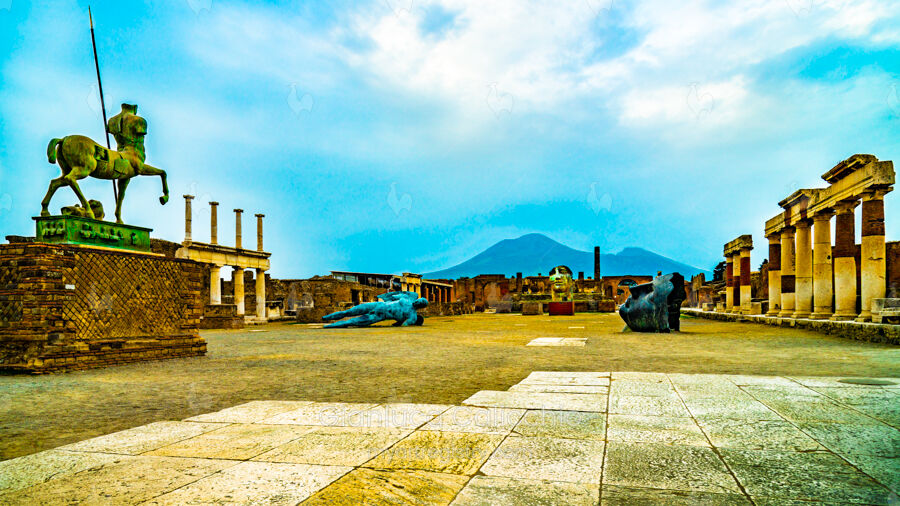 Mitoraj a Pompei – Foro