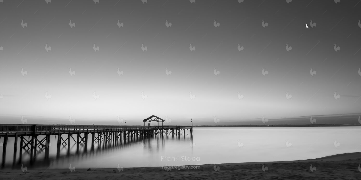 Pier and Moon