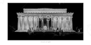 lincoln at night