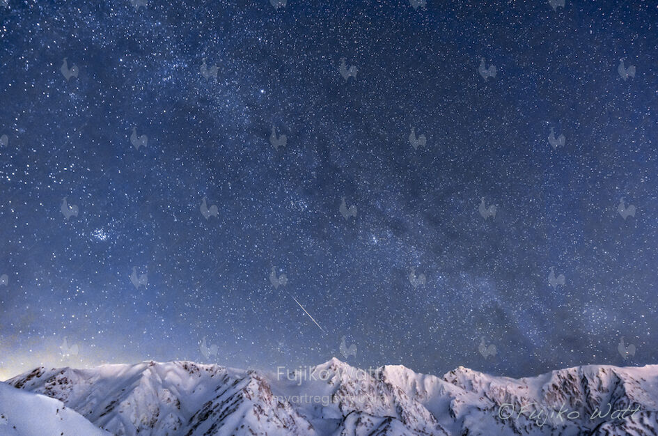 Starry Night in Hakuba