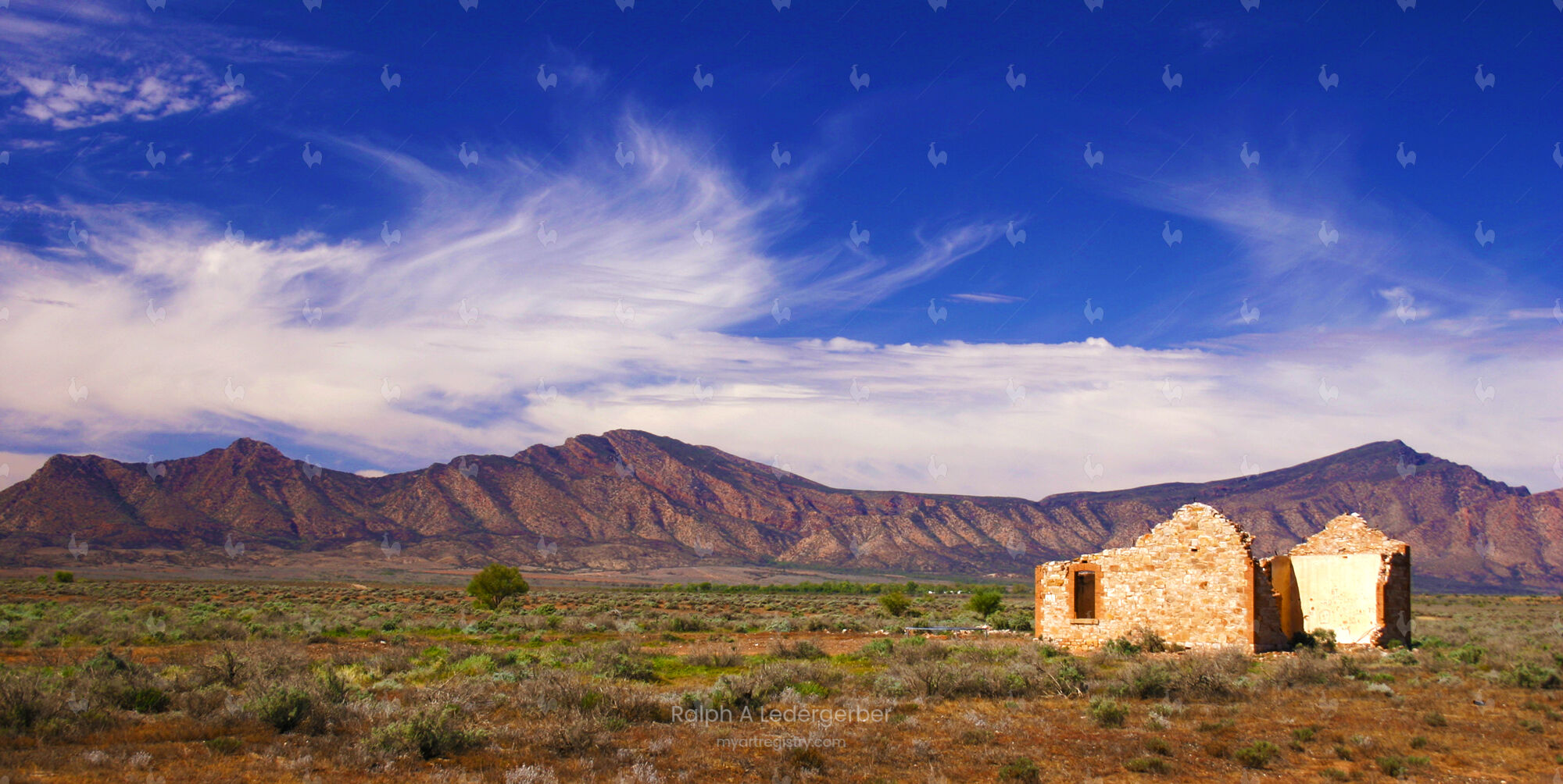 ABANDONED STATION, FLINDERS RANGES, SOUTH AUSTRALIA