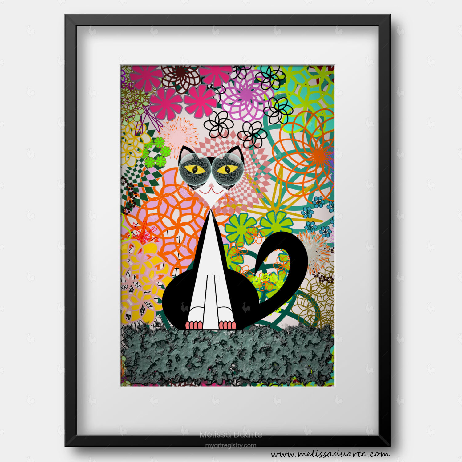 Frajola Cat Mandala