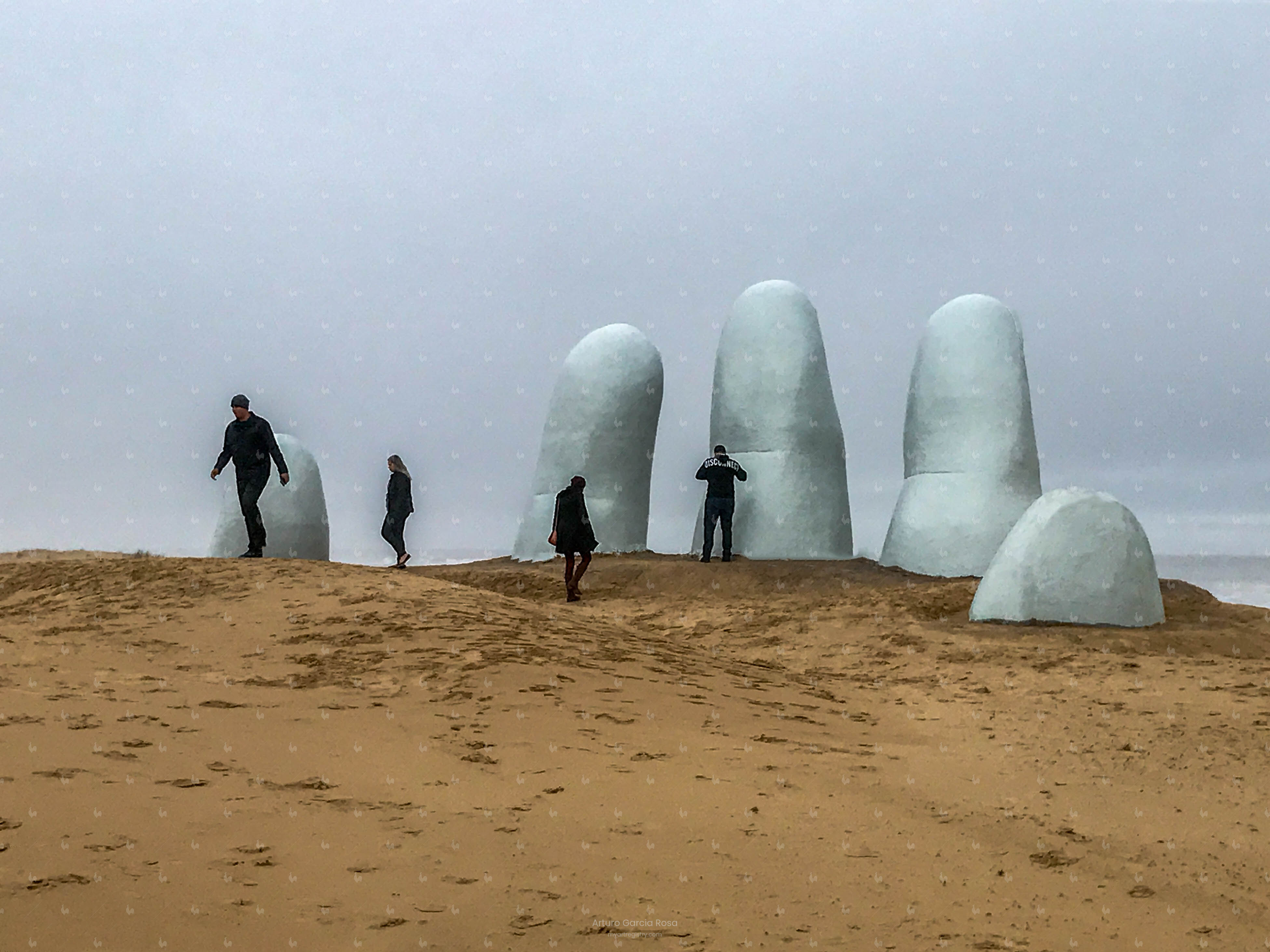Los Dedos, Punta del Este, Uruguay, August 2017