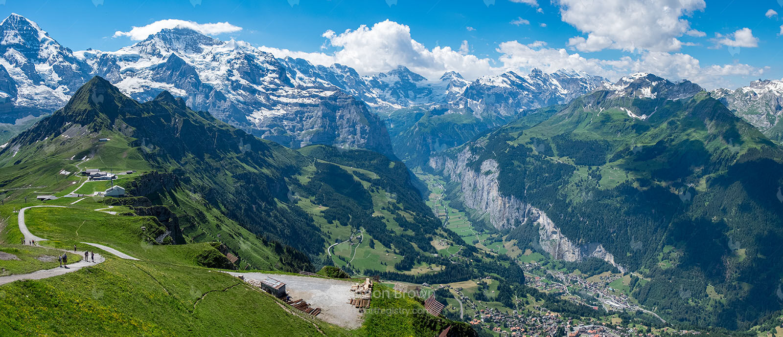 Männlichen to Kleine Scheidegg, 2100 m