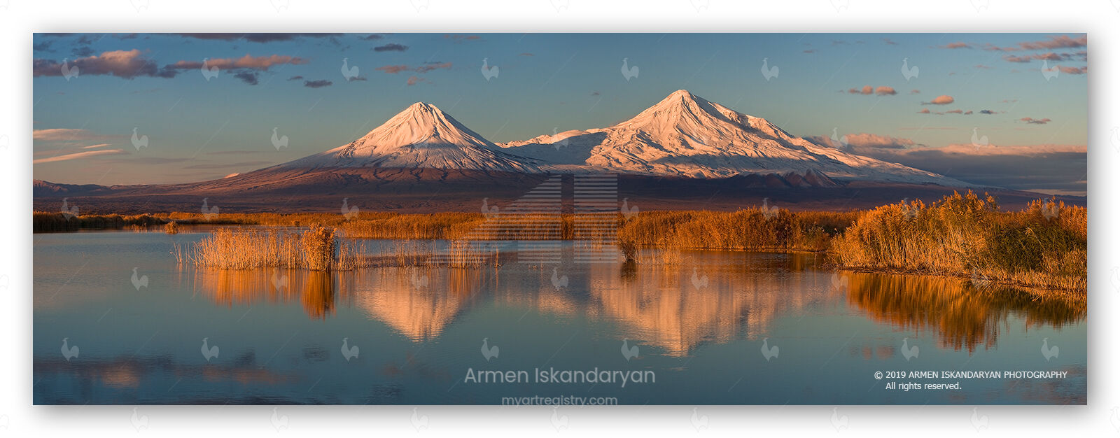 Mountain Ararat · Fiery Start of a Day · AR911P11-075-64