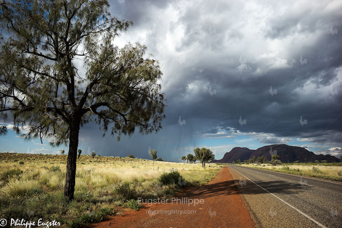 Australie2018 Pluie au loin