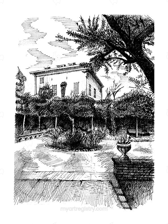 Rocca d'Albaro - "Il roseto"