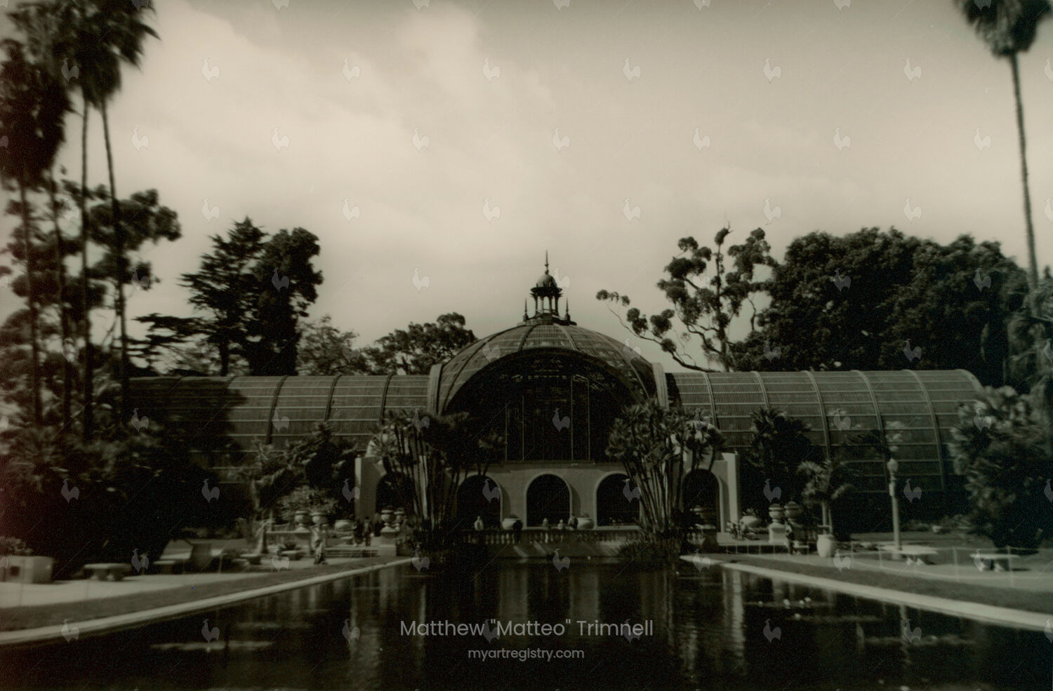 Botanical Building & Lily Pond