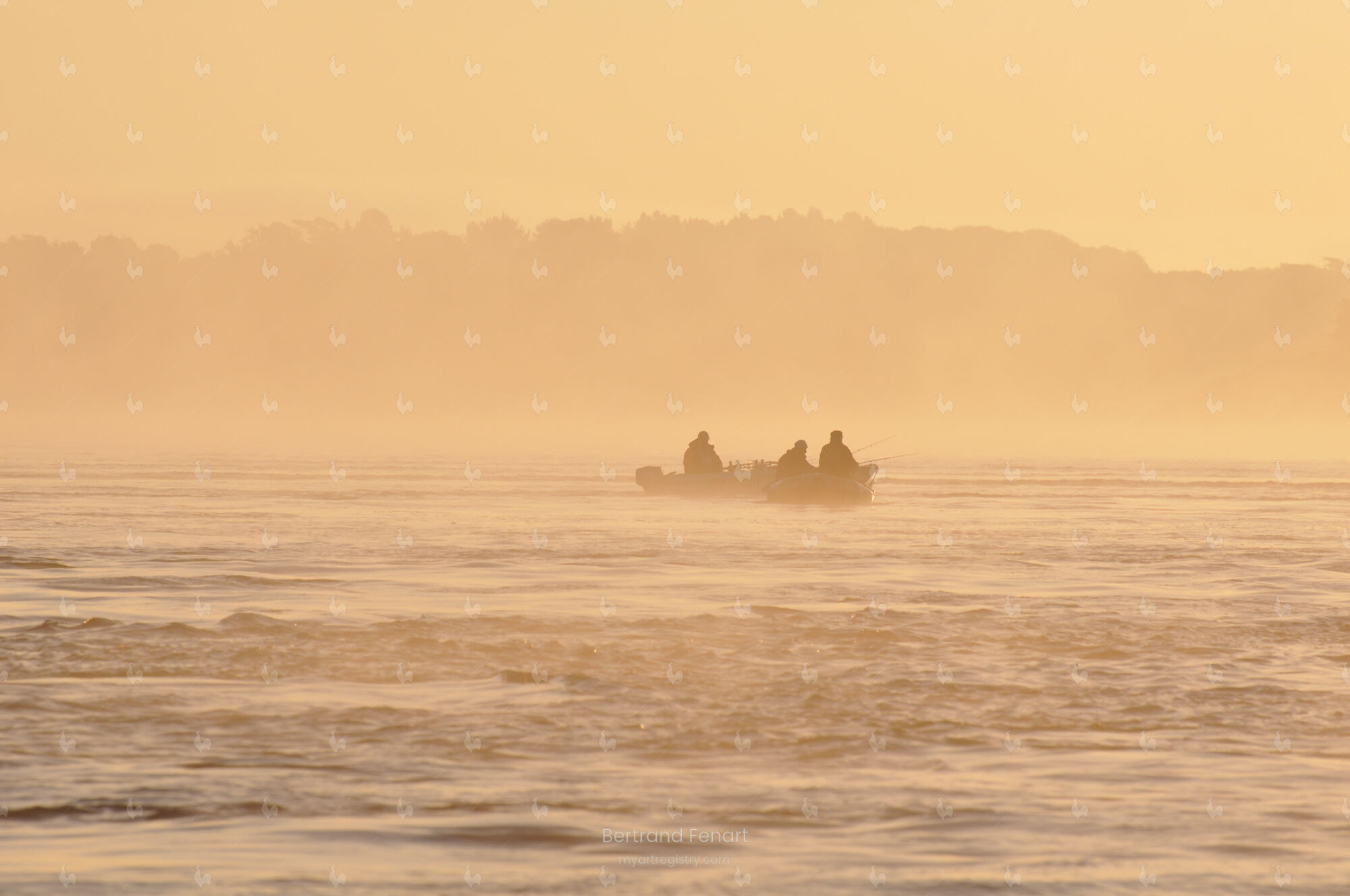 N°19 - Pêcheurs en dérive sur le golfe du Morbihan