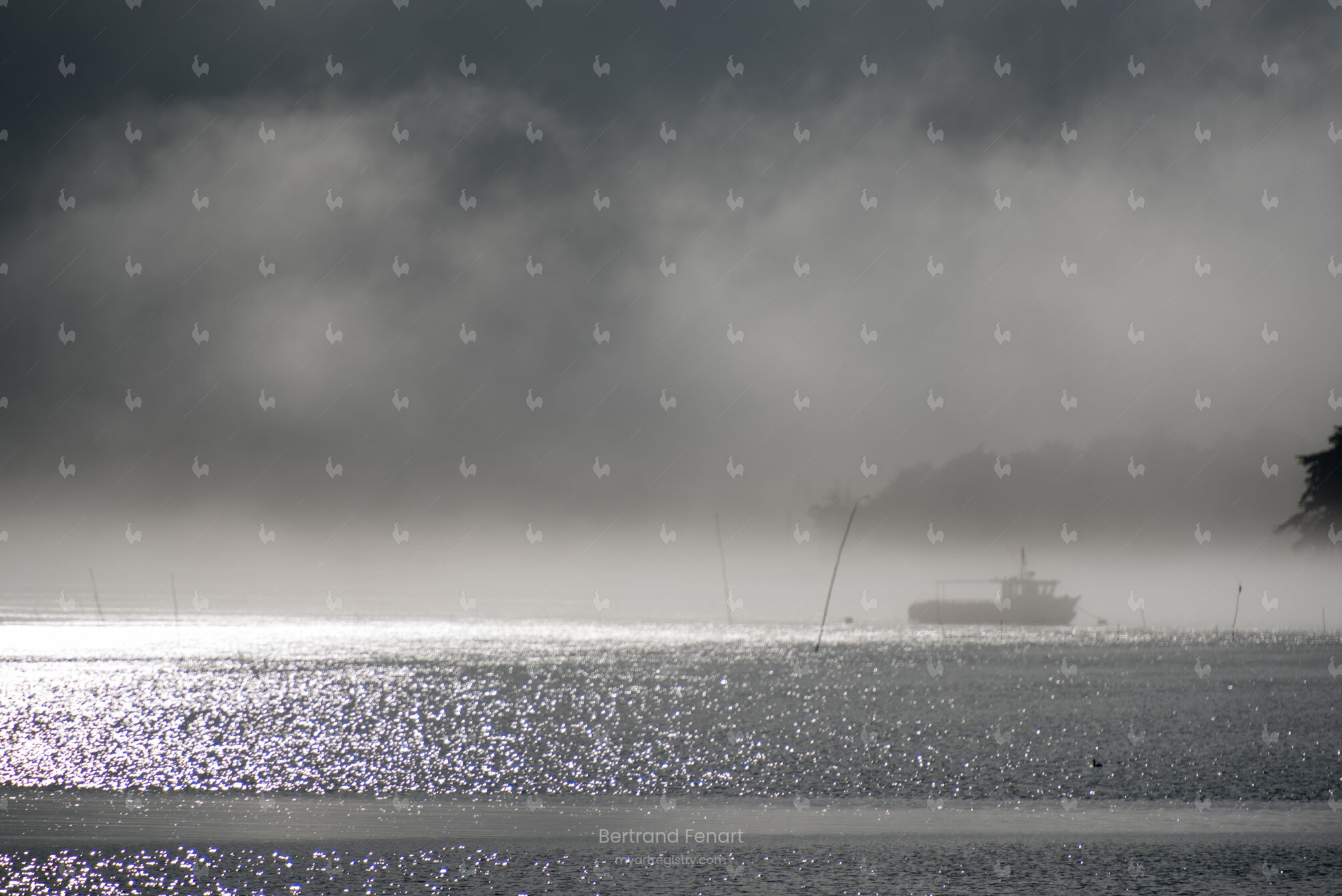 N°62 - Couloir de brume sur le golfe