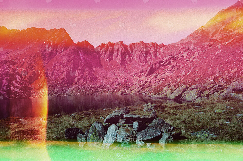Weissensee, Pink and Yellow