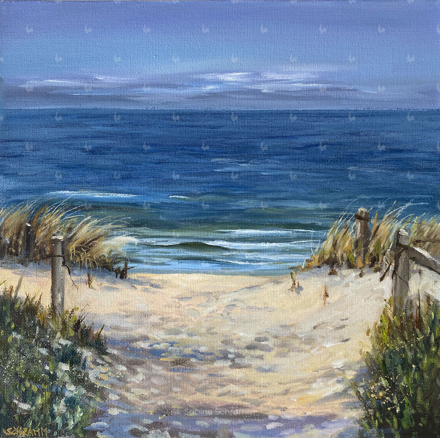 Nordsee - Zugang zum Strand (Werk-Nr. 210506)