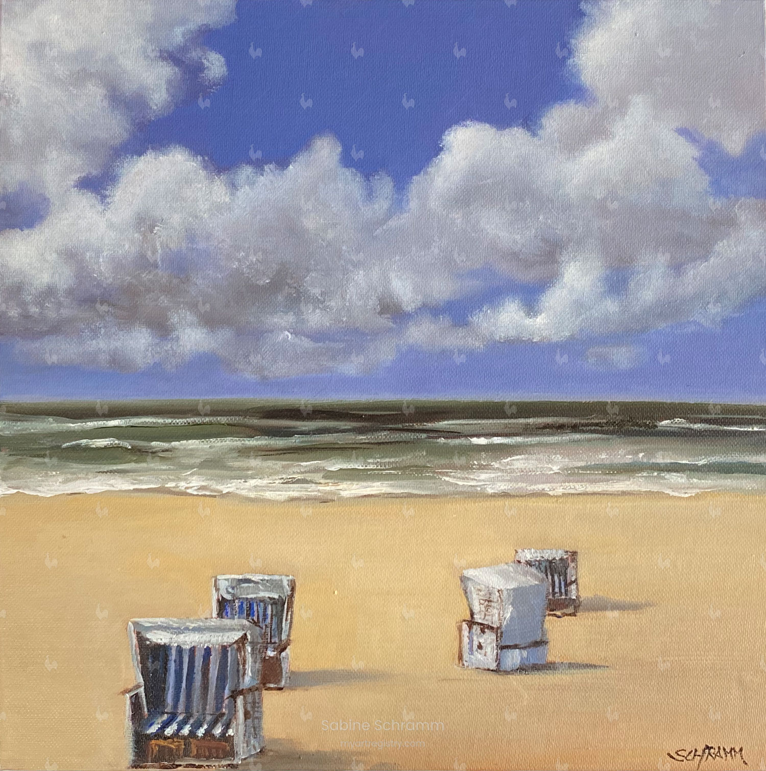 Strandkörbe auf Sylt II (Werk-Nr. 210503)