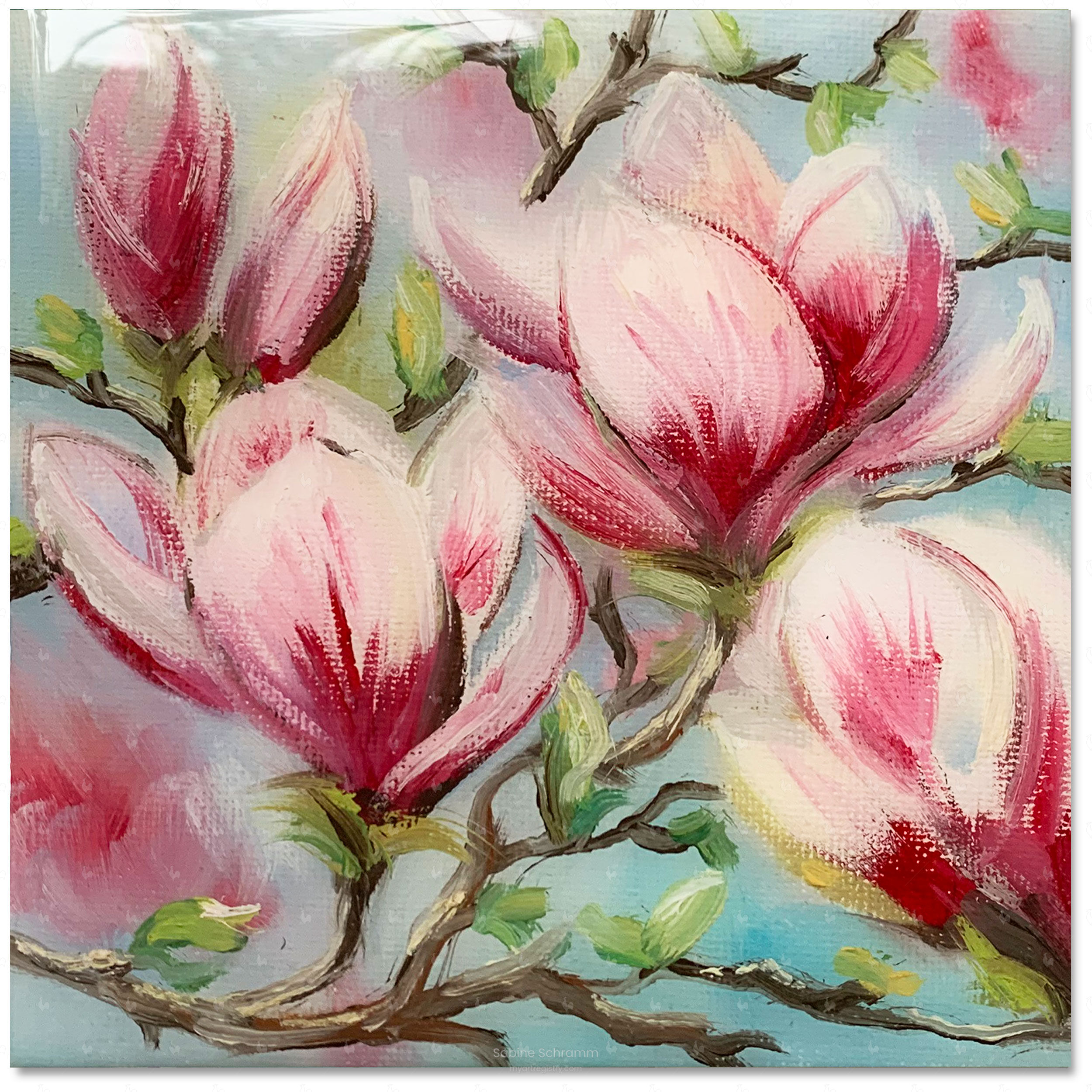 Magnolienblüten (Werk 140305)