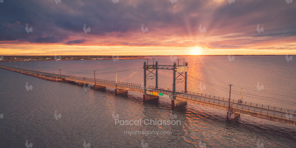 Réveil au pont de Shippagan #1 de 10 Édition Limitée