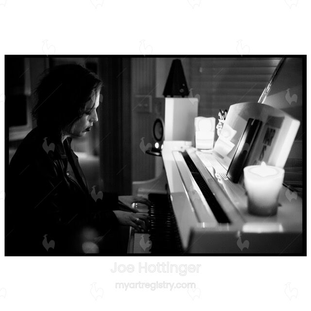 Lzzy at the Piano 8.5” X 11”