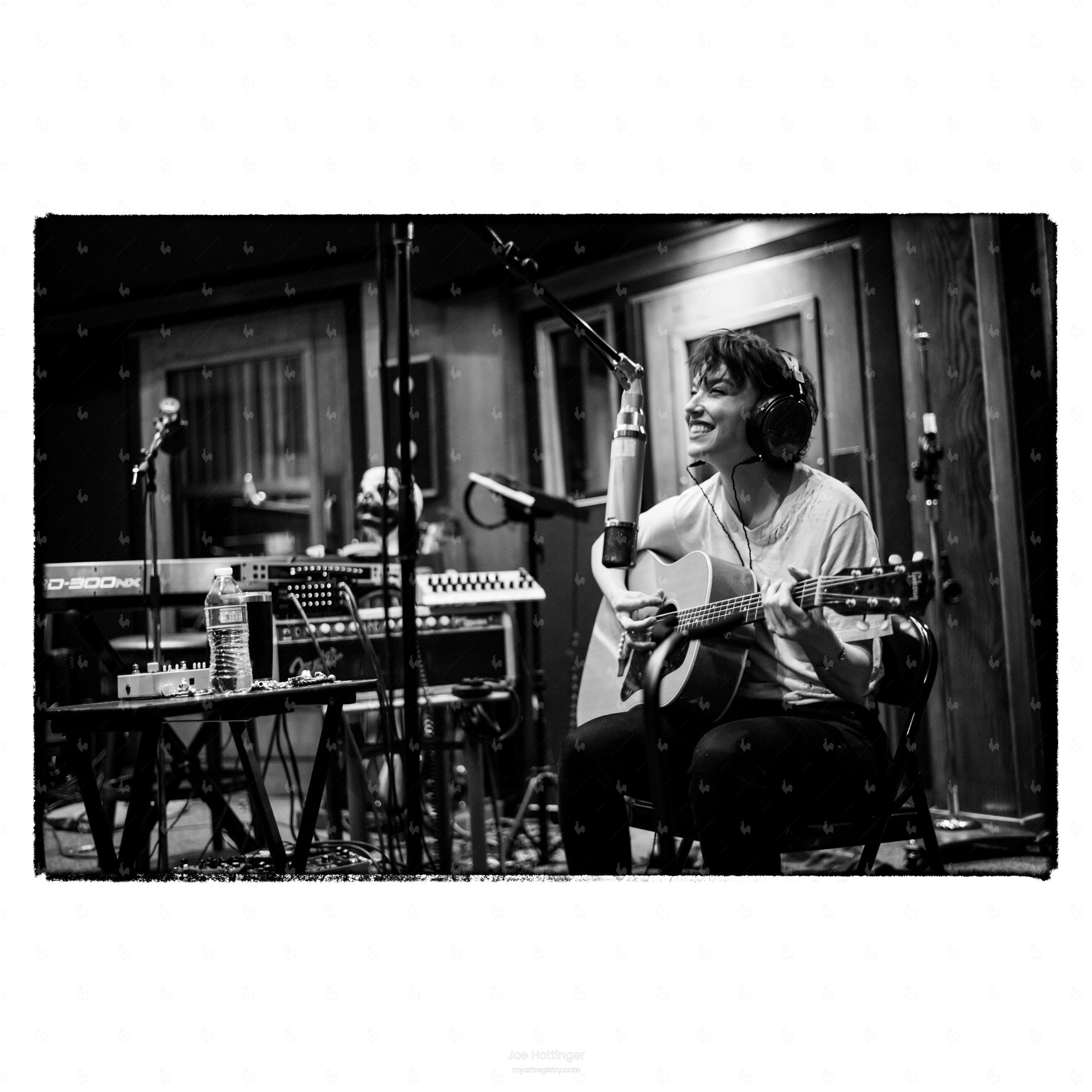 Lzzy in the Studio 11” X 17”
