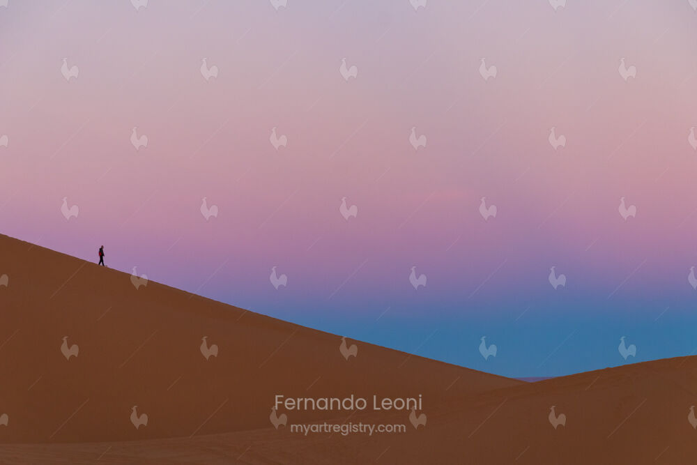 Solitário no deserto
