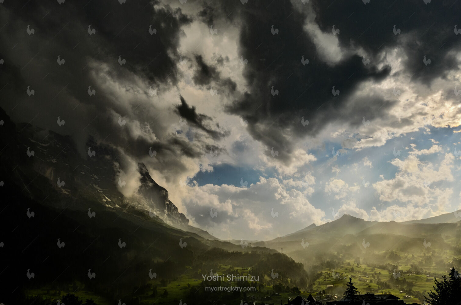 Stormy Weather in Grindelwald - Switzerland 2020