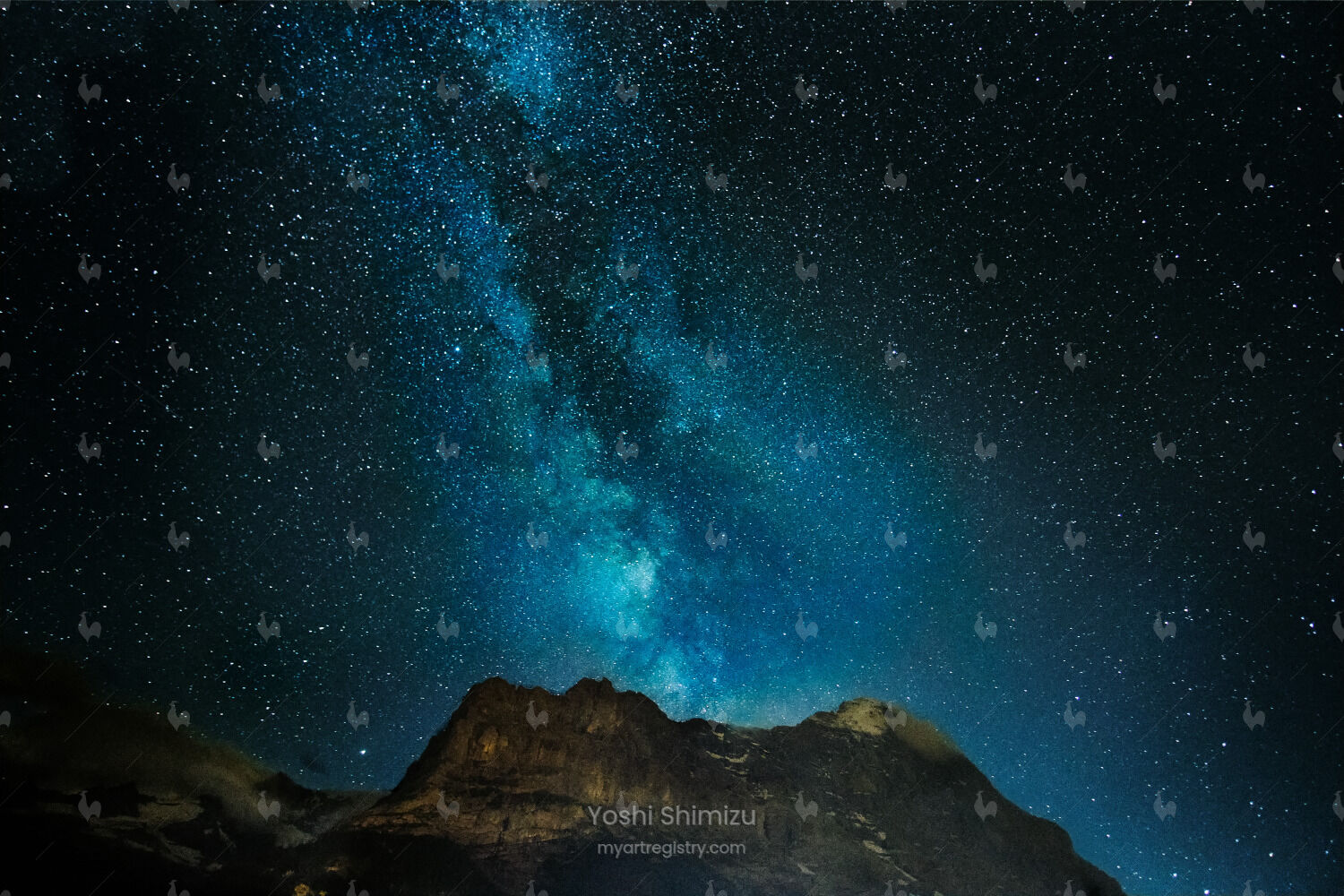 Milky Way over Eiger - Switzerland 2020
