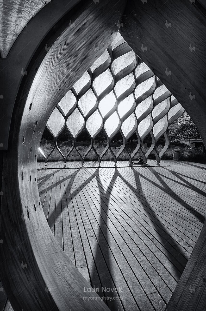 Peoples Gas Pavilion Shadows