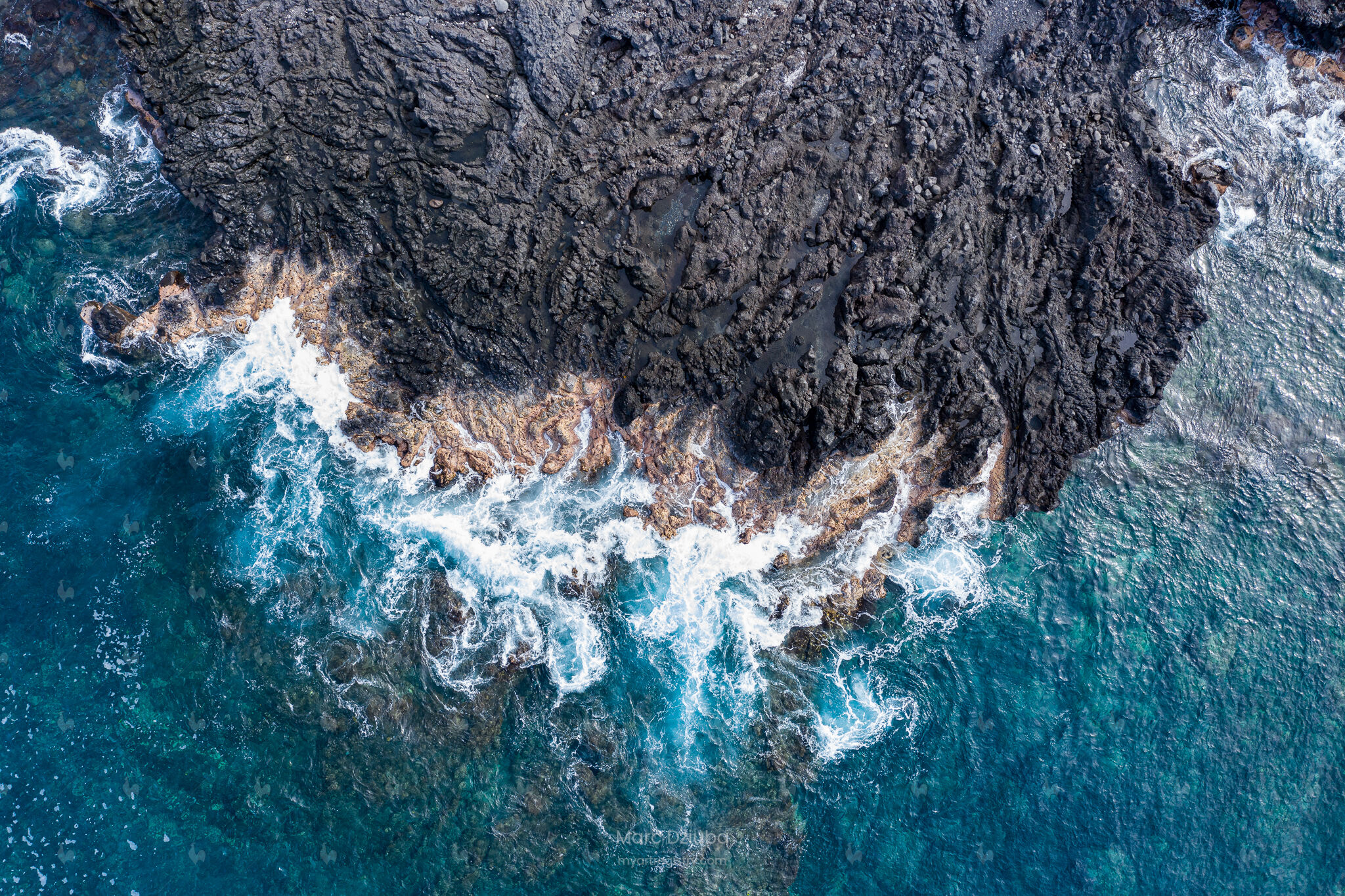 Lava vs. Ocean
