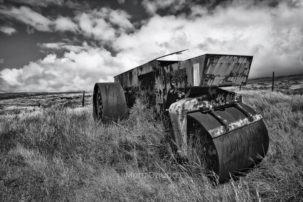 Abandoned Vehicles - Steamroller