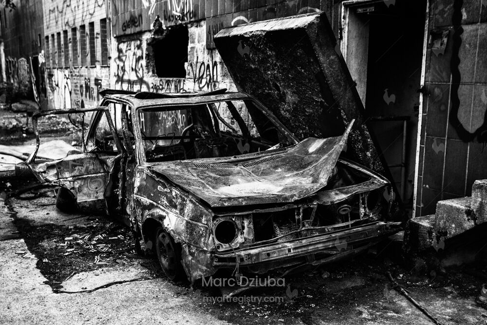 Abandoned Vehicles - VW Golf