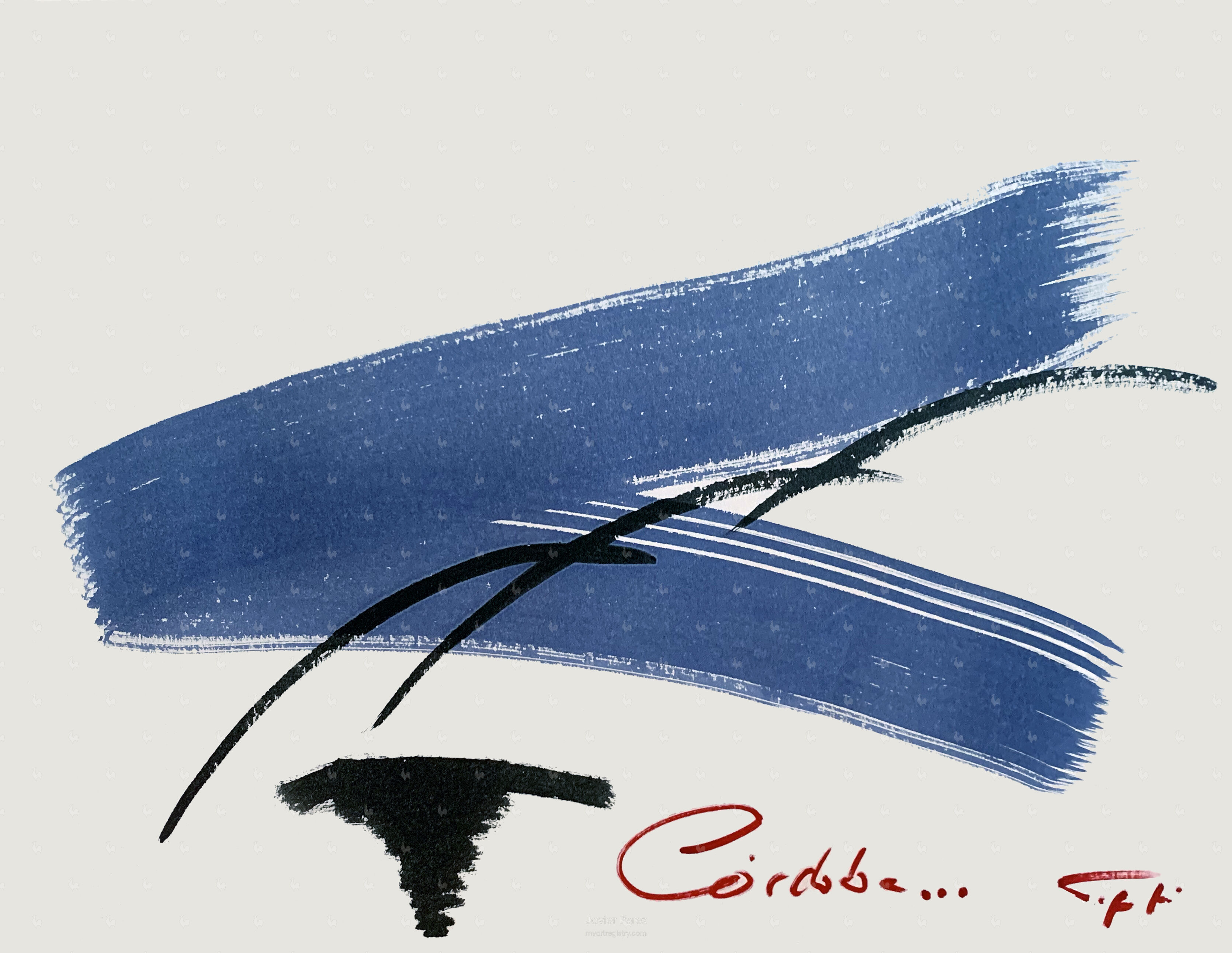 Ensayo sobre azul