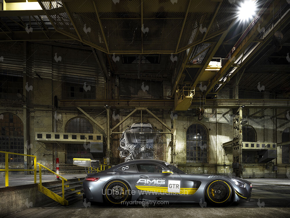 Mercedes GT3 Racing Komposition