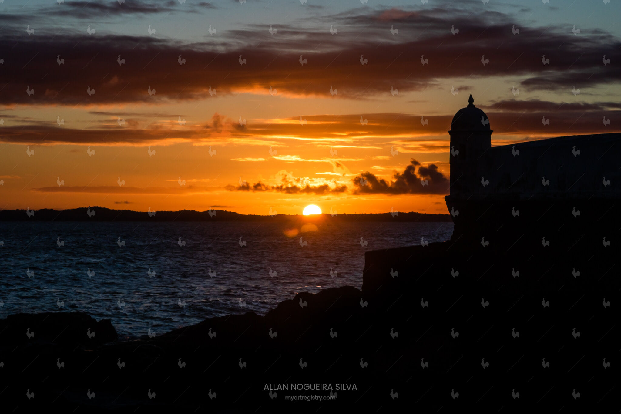 Por do Sol na Barra