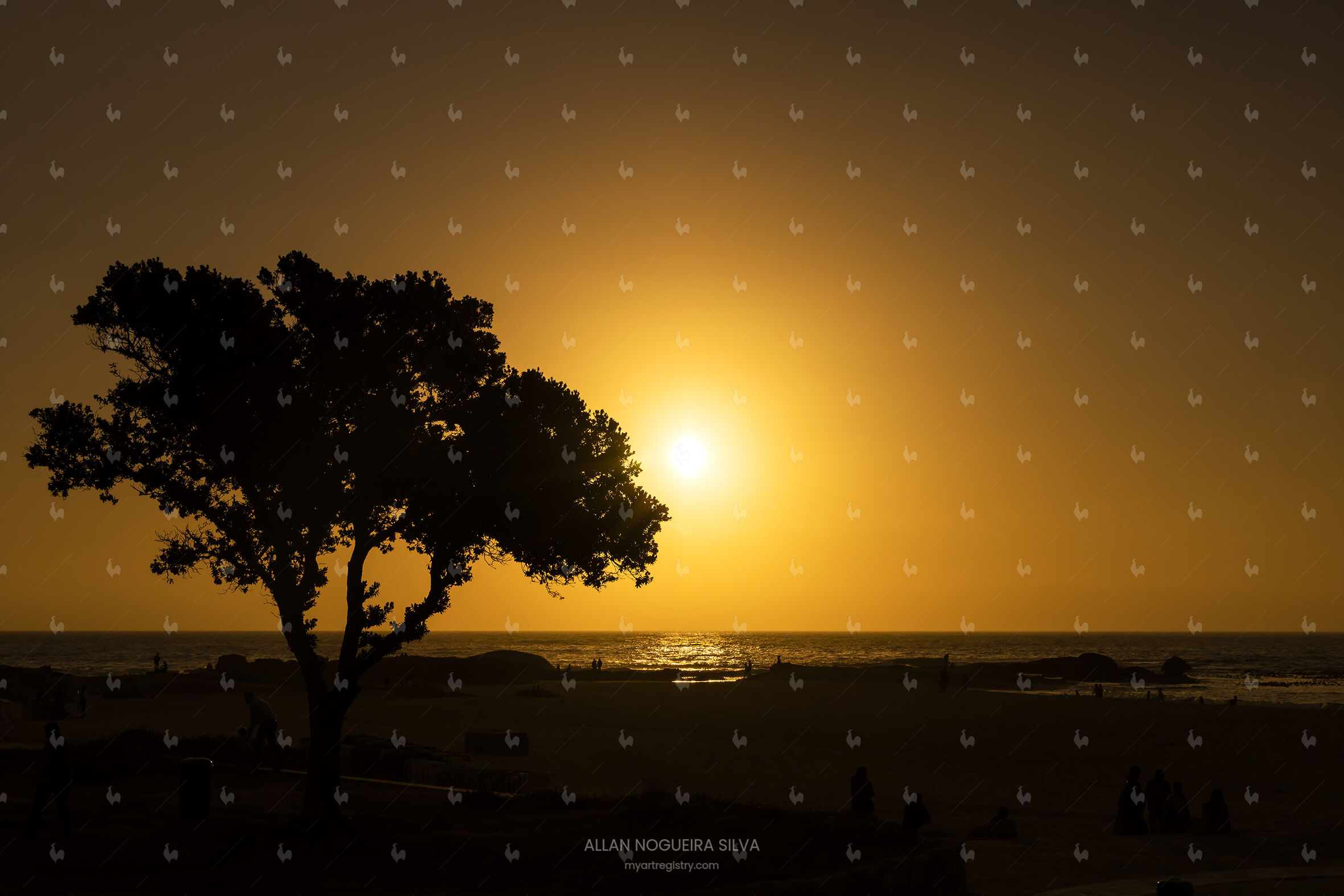 Por do Sol na África