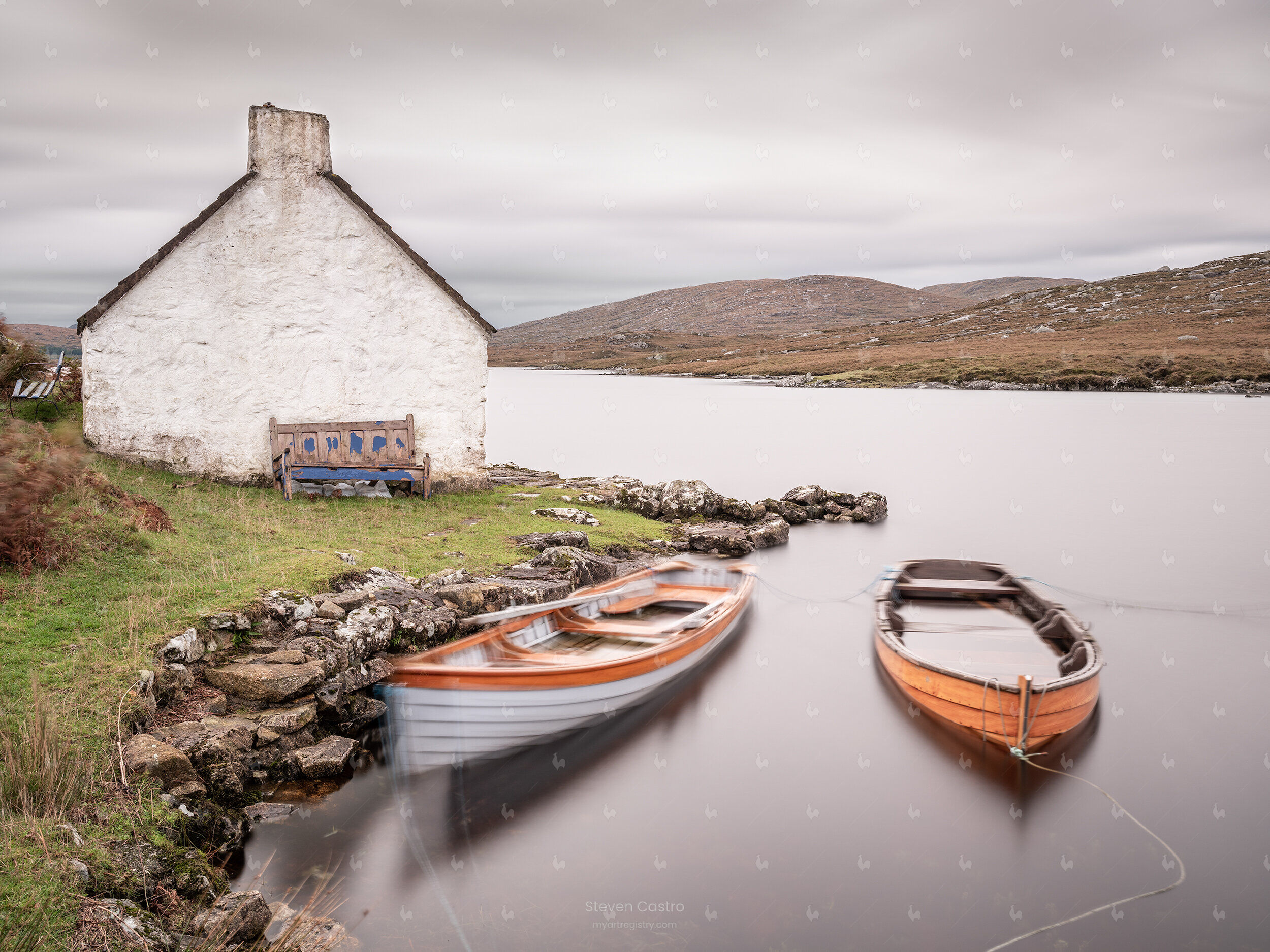 Connemara Fishing Hut Study 8 (40x30)