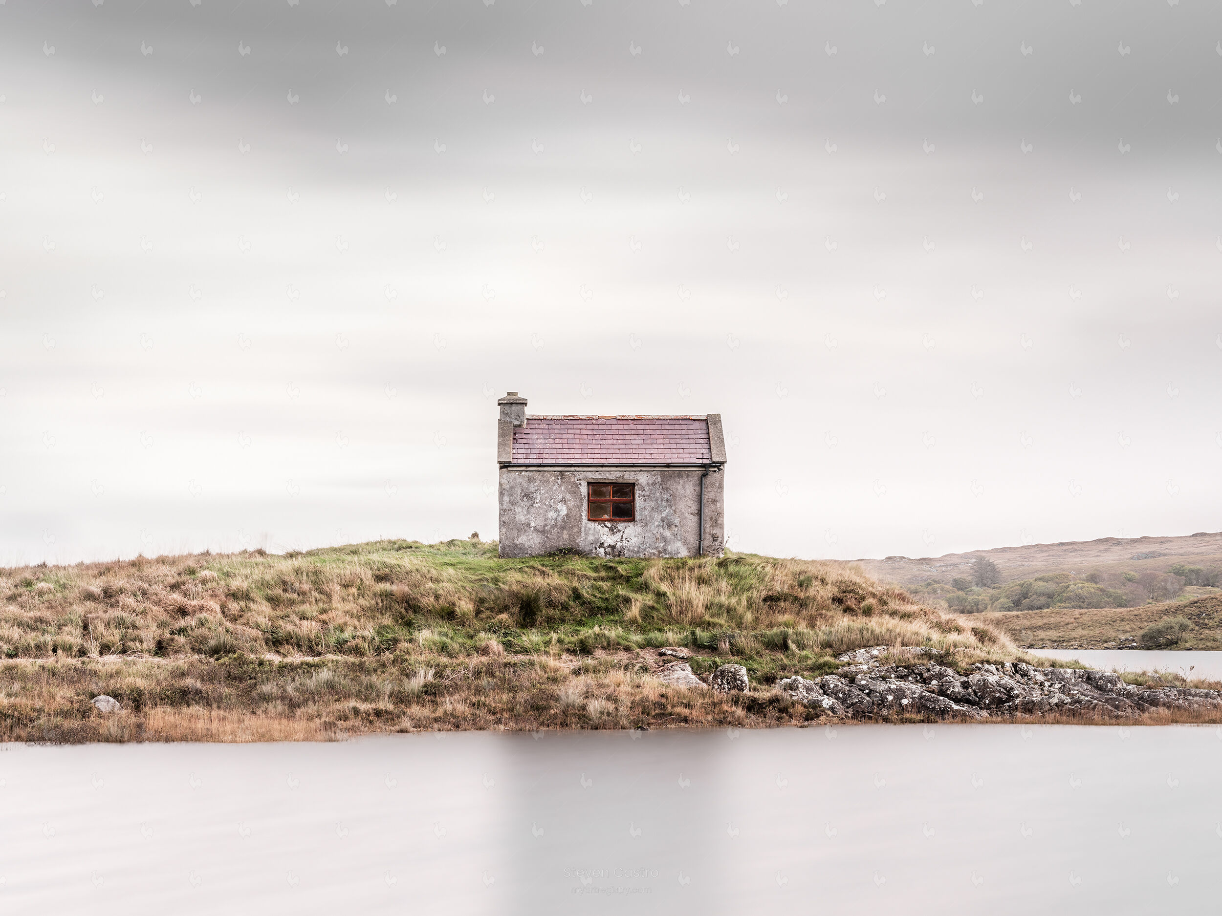 Connemara Fishing Hut Study 4 (40x30)