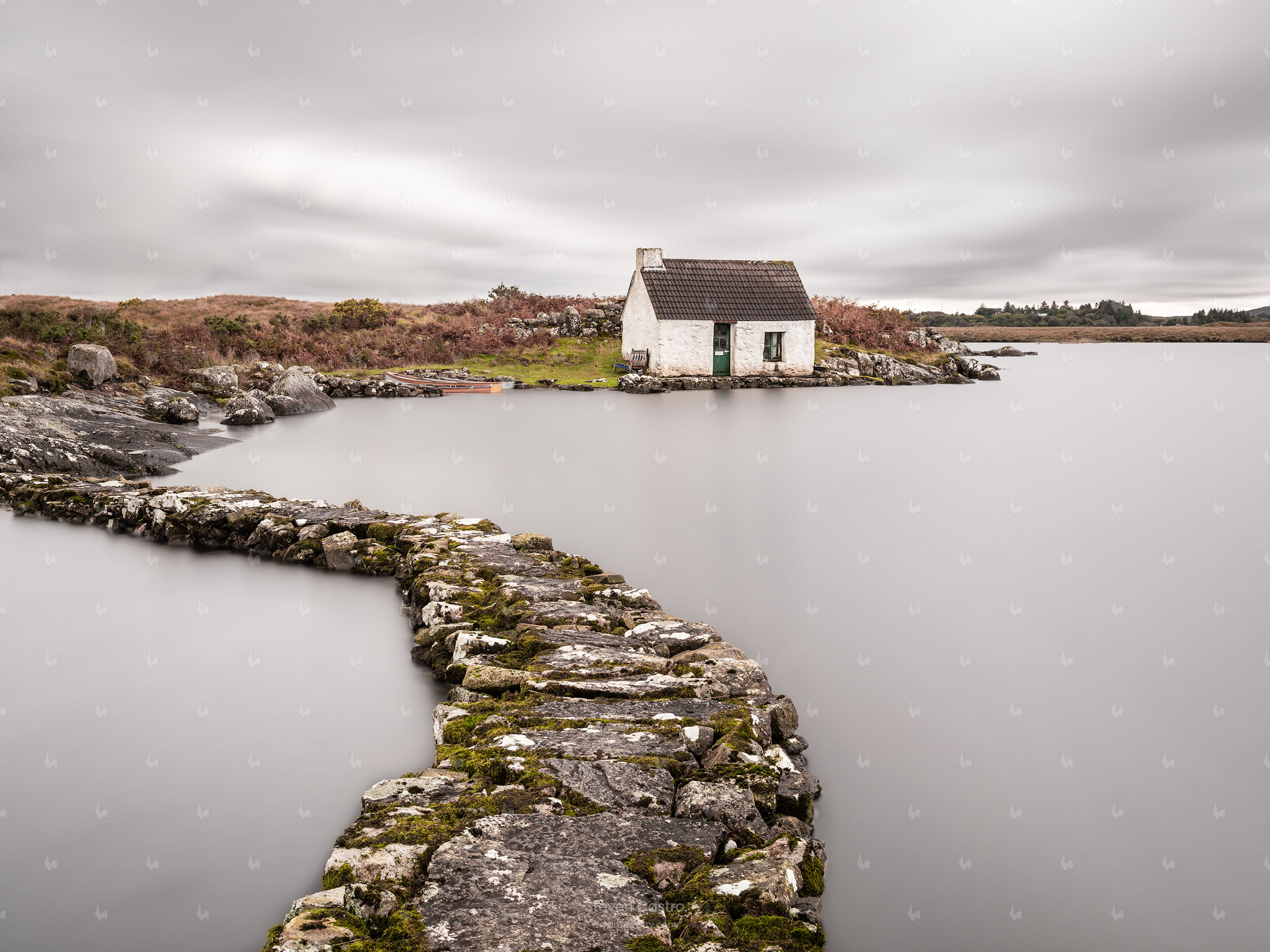 Connemara Fishing Hut Study 3 (40x30)