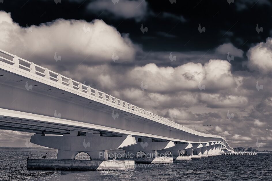 The Sanibel Causway Bridge