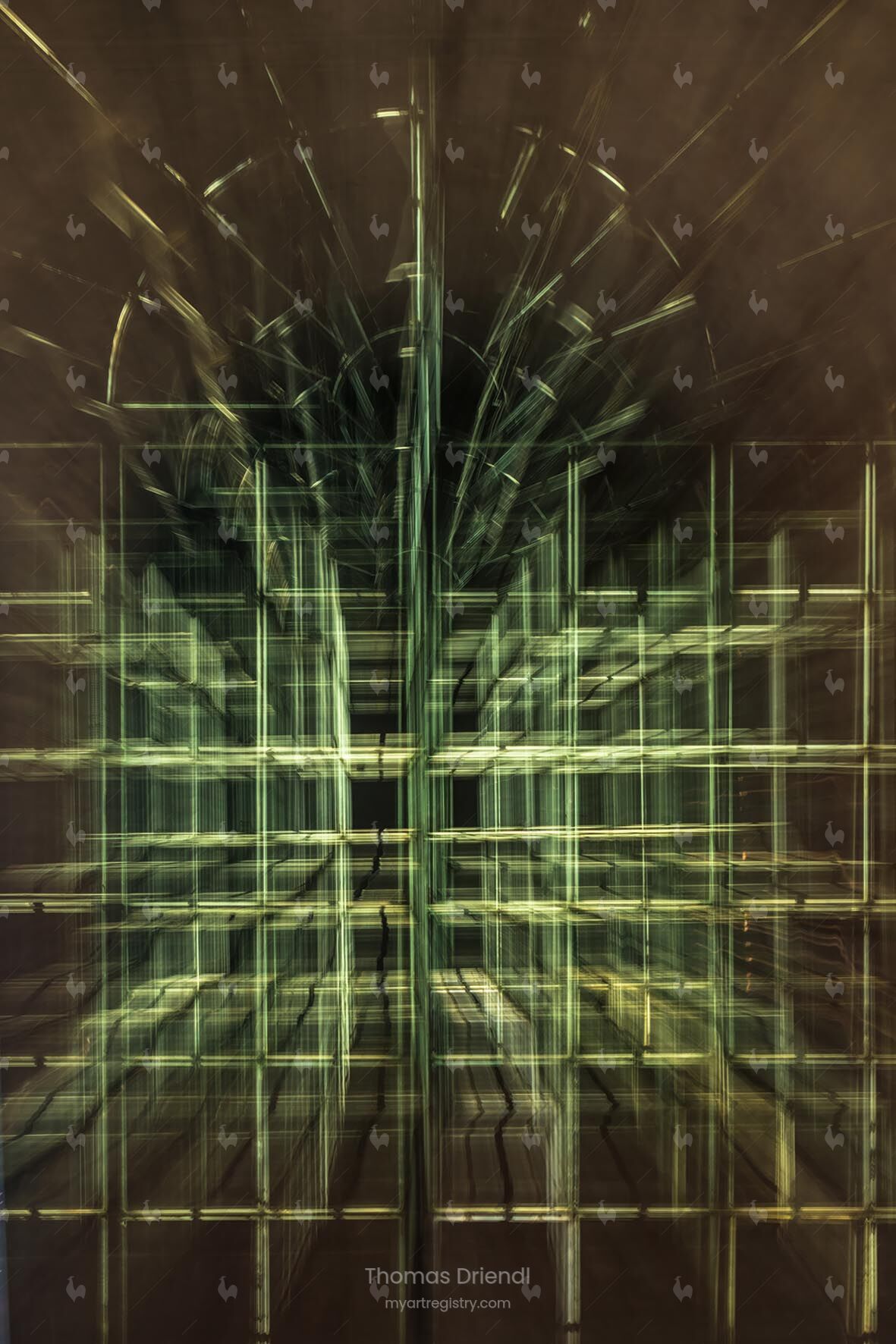 Matrix of Shifting Lights