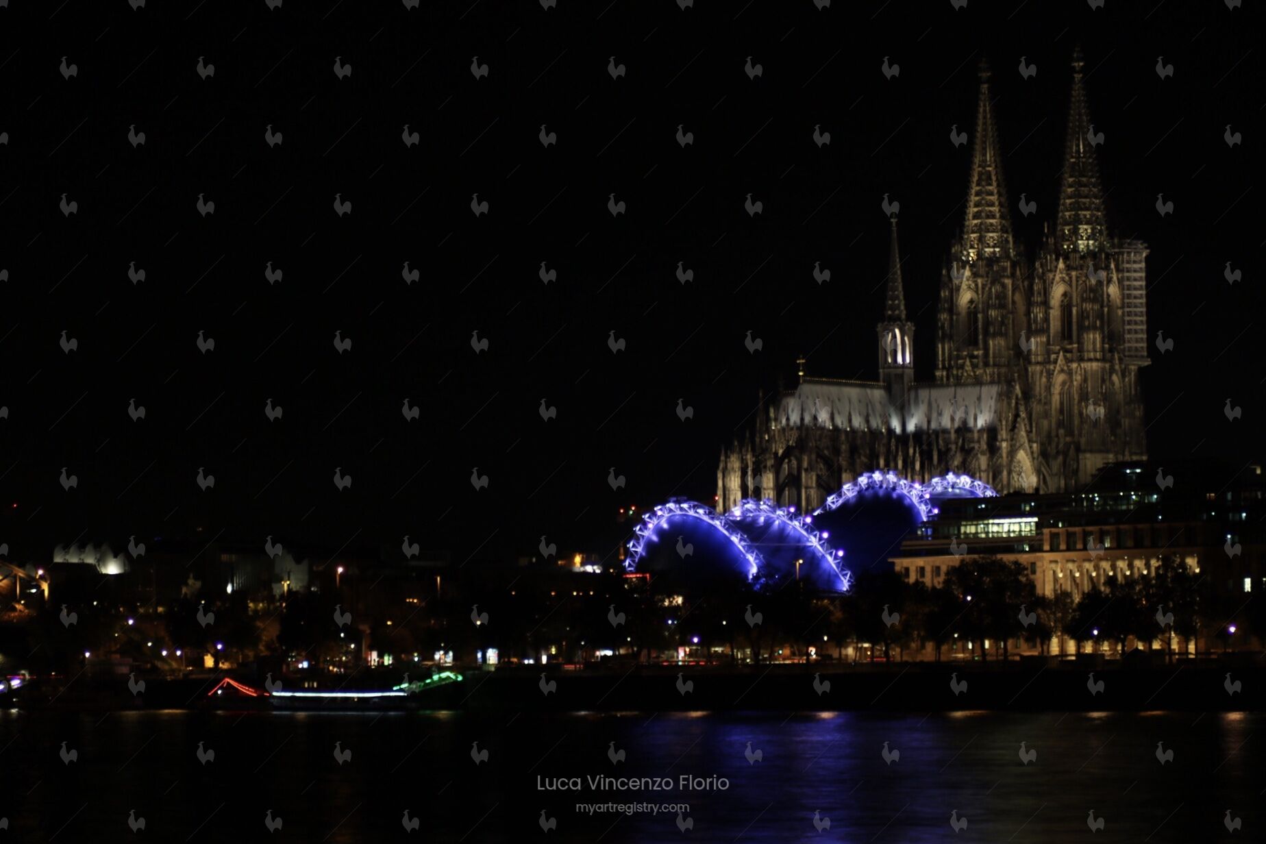 Kölner Dom von der Schäl Sick 10x15