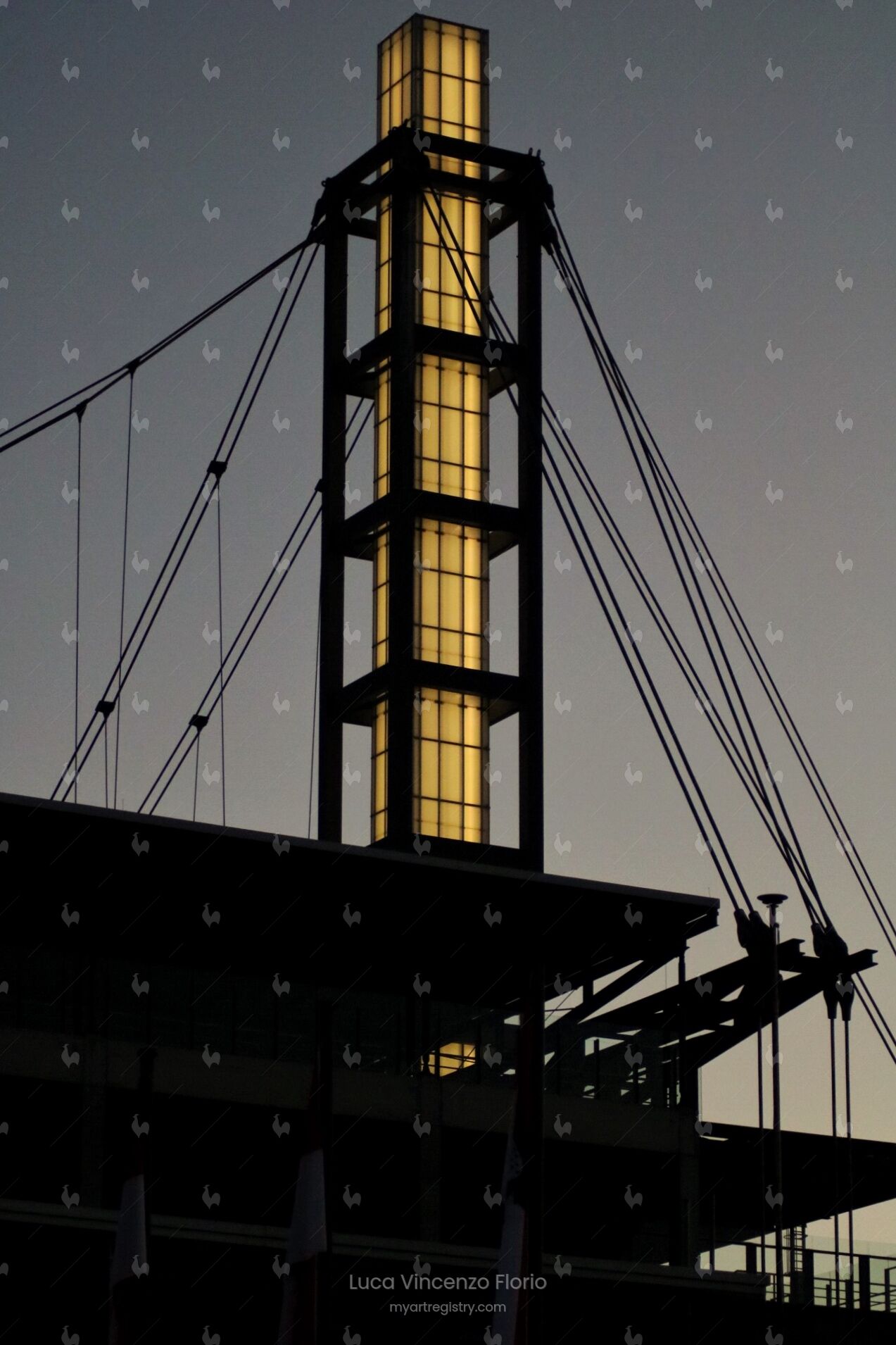Müngersdorfer Stadion Turm 10x15